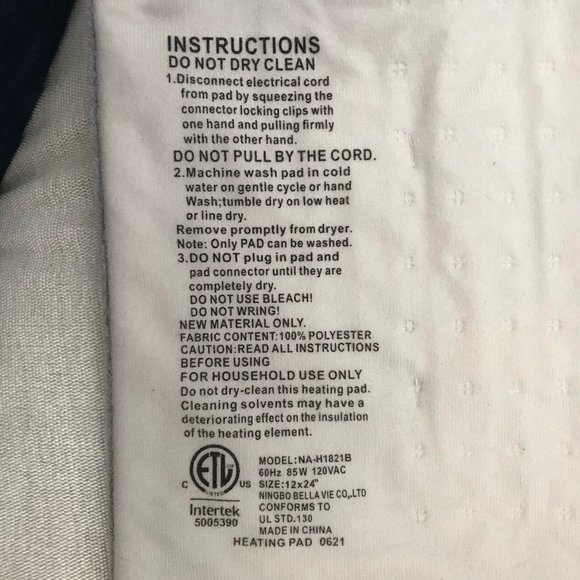 Heating Pad, 12x24", Brand new in box - Picture 11 of 11